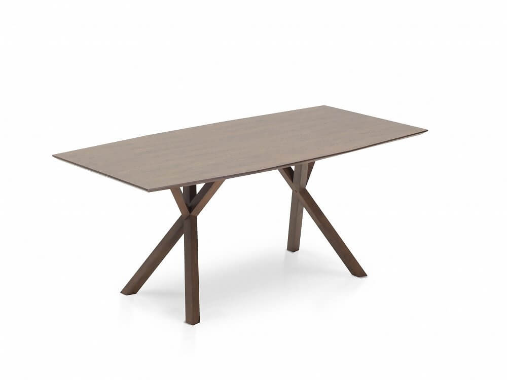 Esszimmertisch im mid century modern design holz nussbaum ...