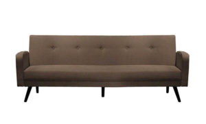 Braunes Retro-Sofa
